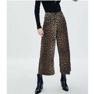 Zara Mid Rise Culotte